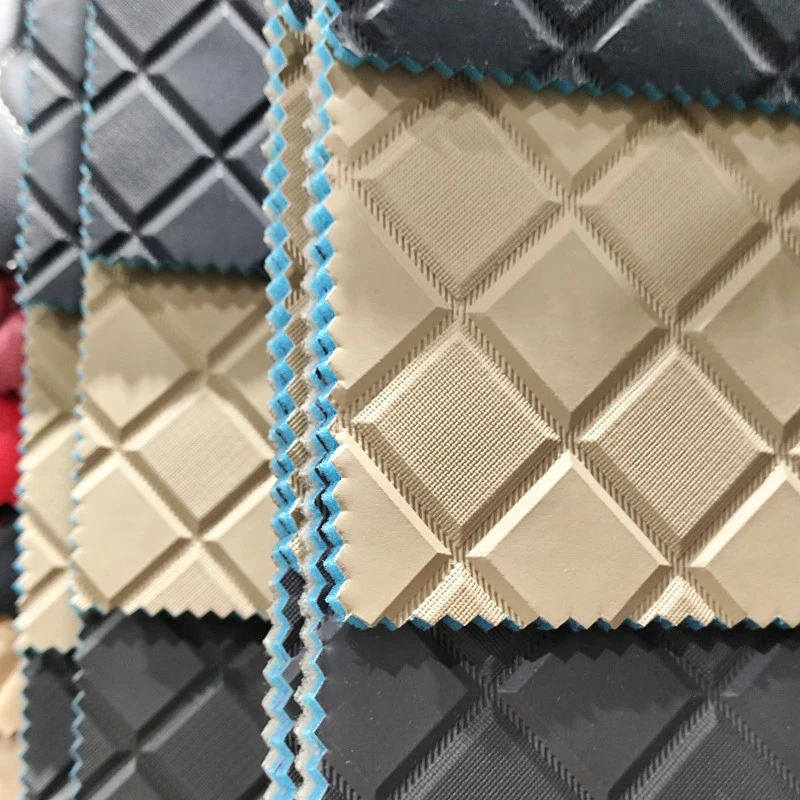 PVC-borduurleer voor autostoel